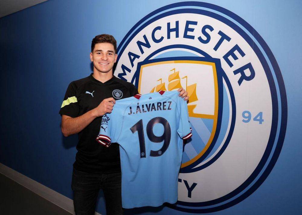 Julian Alvarez bersama Manchester City. (instagram.com/juliaanalvarez)