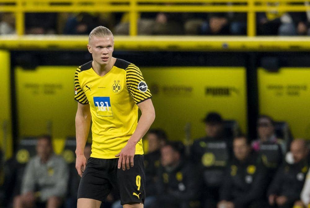 potret Erling Braut Haaland di Borussia Dortmund (twitter.com/ErlingHaaland)