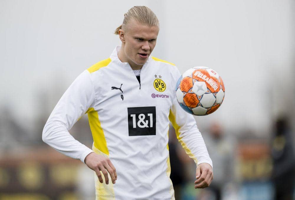 Erling Haaland berseragam Borussia Dortmund (twitter.com/ErlingHaaland)
