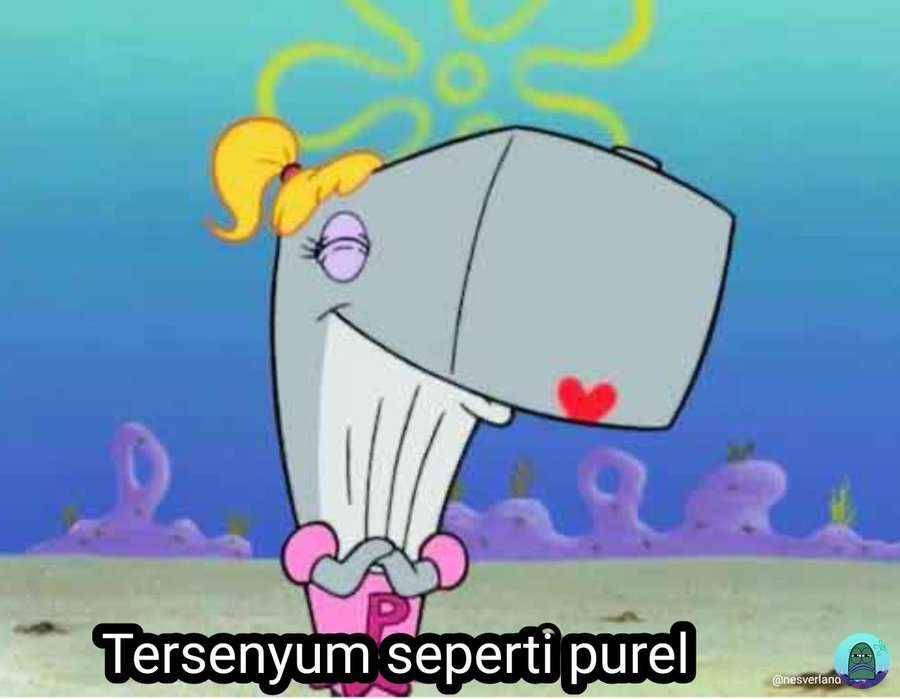 meme lucu warga bikini bottom (twitter.com/tanyakanrl)