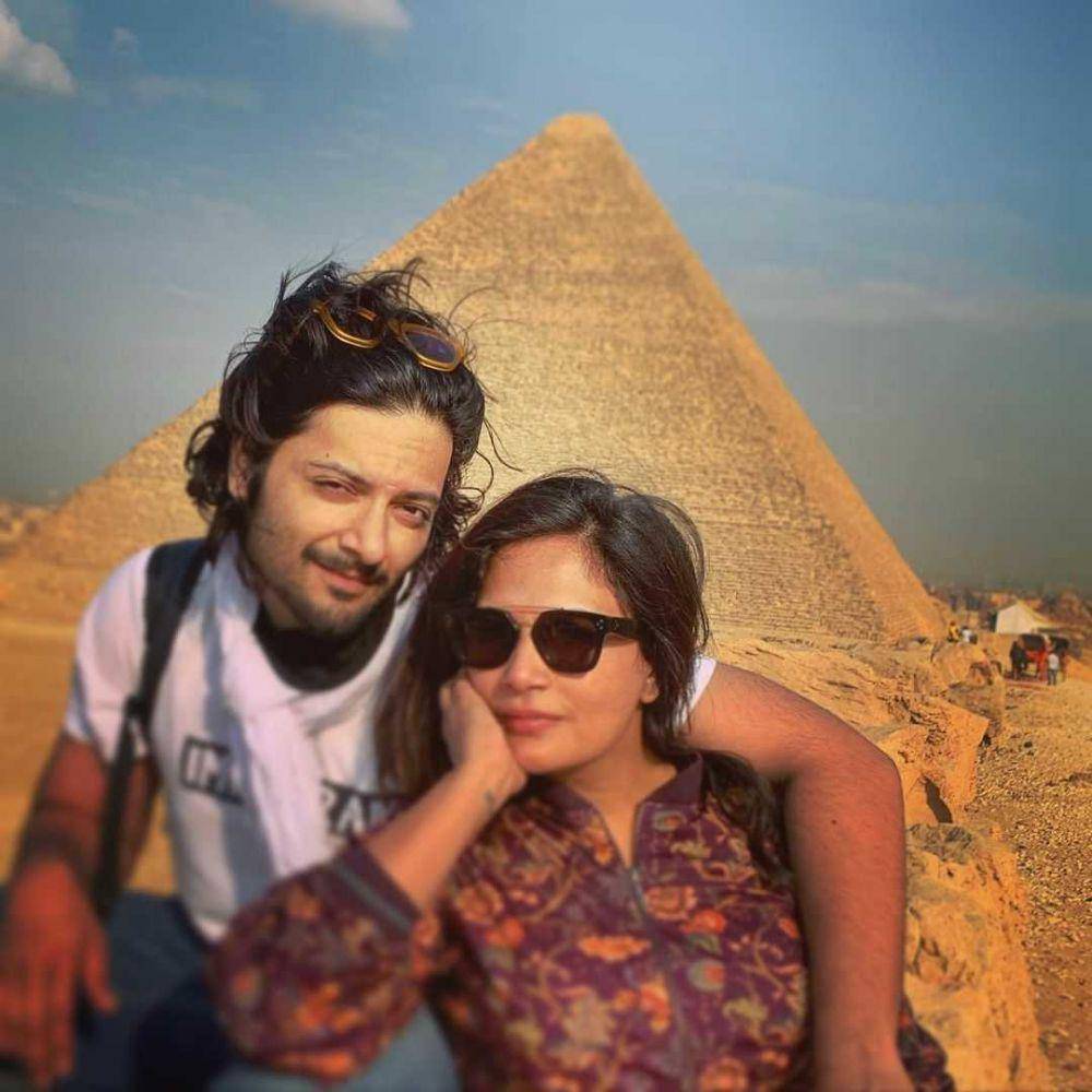 Ali Fazal dan Richa Chadha (instagram.com/alifazal9)