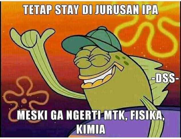 meme lucu warga bikini bottom (twitter.com/springleaves95)