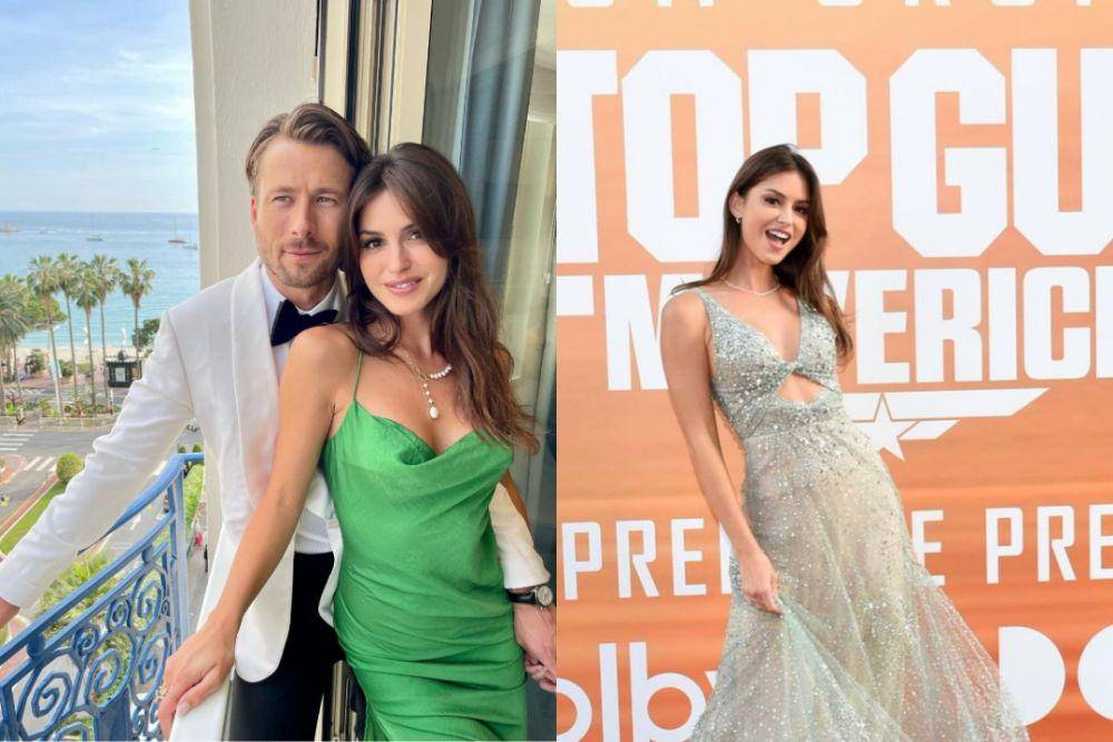 kolase: Glen Powell. Gigi Paris | Gigi Paris (instagram.com/msgigiparis)