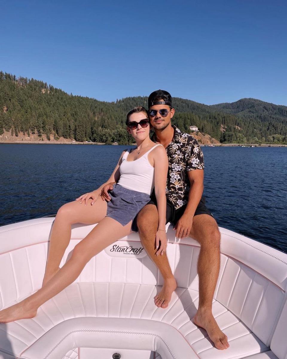 Taylor Dome dan Taylor Lautner. (instagram.com/taydome)