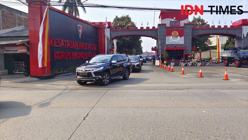 Timsus Datangi Mako Brimob Depok, Wakapolri Pimpin Rombongan