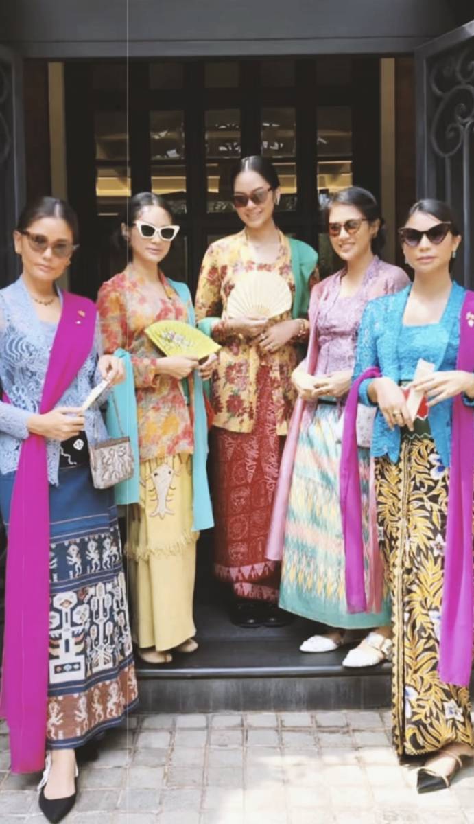 potret Dian Sastro, Shareefa Daanish, Titi Radjo, Andien, dan Rania (instagram.com/shareefadaanish)