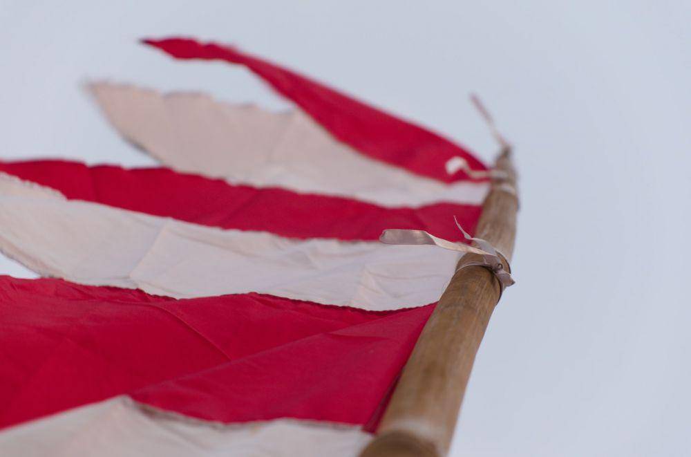 Ilustrasi bendera Indonesia (unsplash.com/James Tiono)