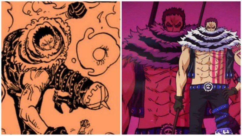 Charlotte Katakuri di bab 1056 dan Film Red. (Dok. Shueisa, Toei Animation/One Piece)