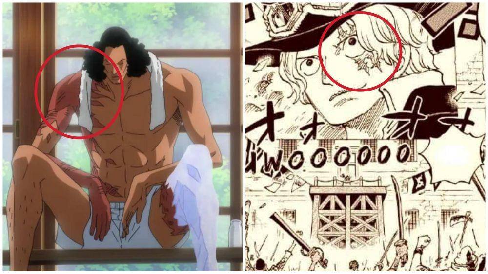 Kuzan dan Sabo. (Dok. Shueisha/One Piece)