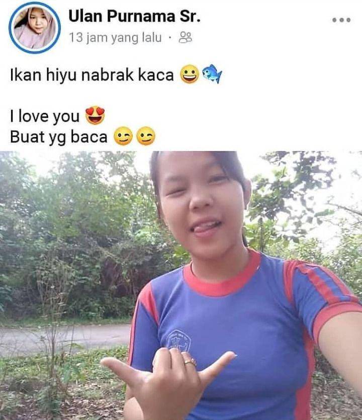 status Facebook gombal ala bocil (instagram.com/ngakakkocak)
