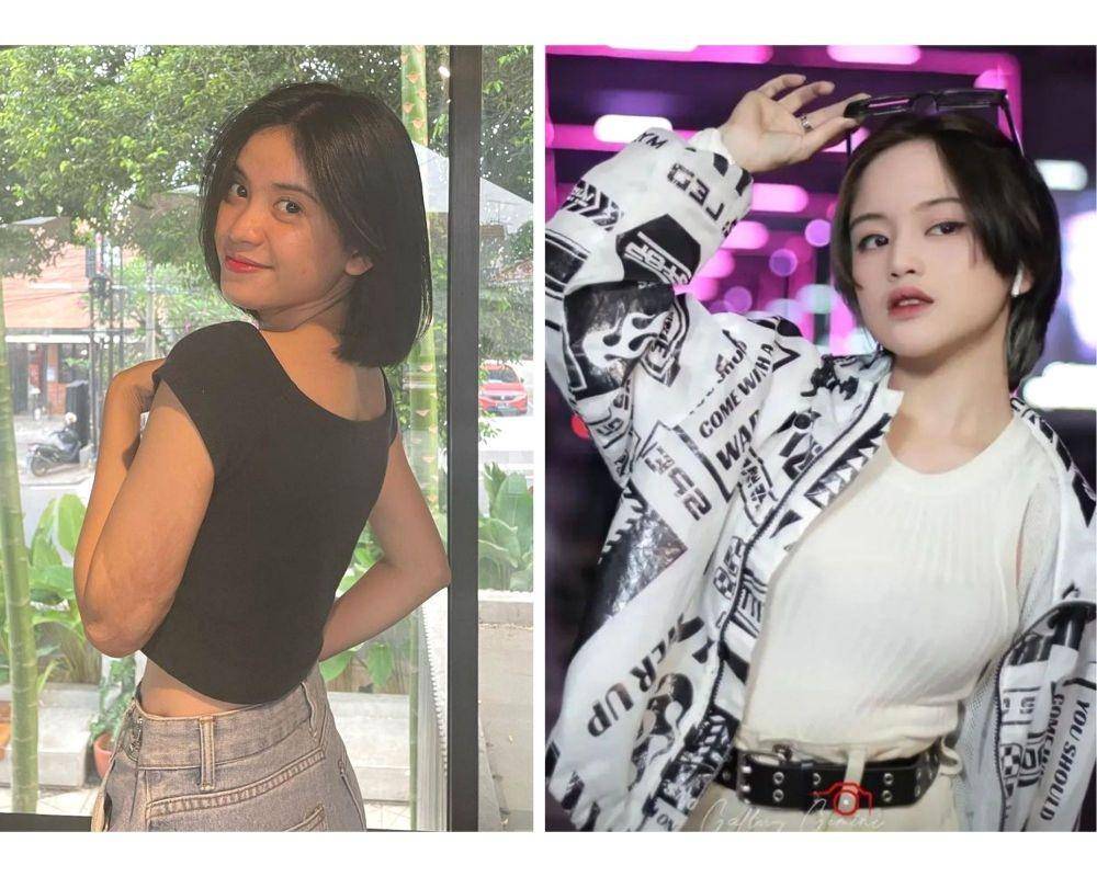 Melati eks JKT48 (Instagram.com/melati.sesilia) - Jeje 'Slebew' (instagram.com/@gallerygemini_)
