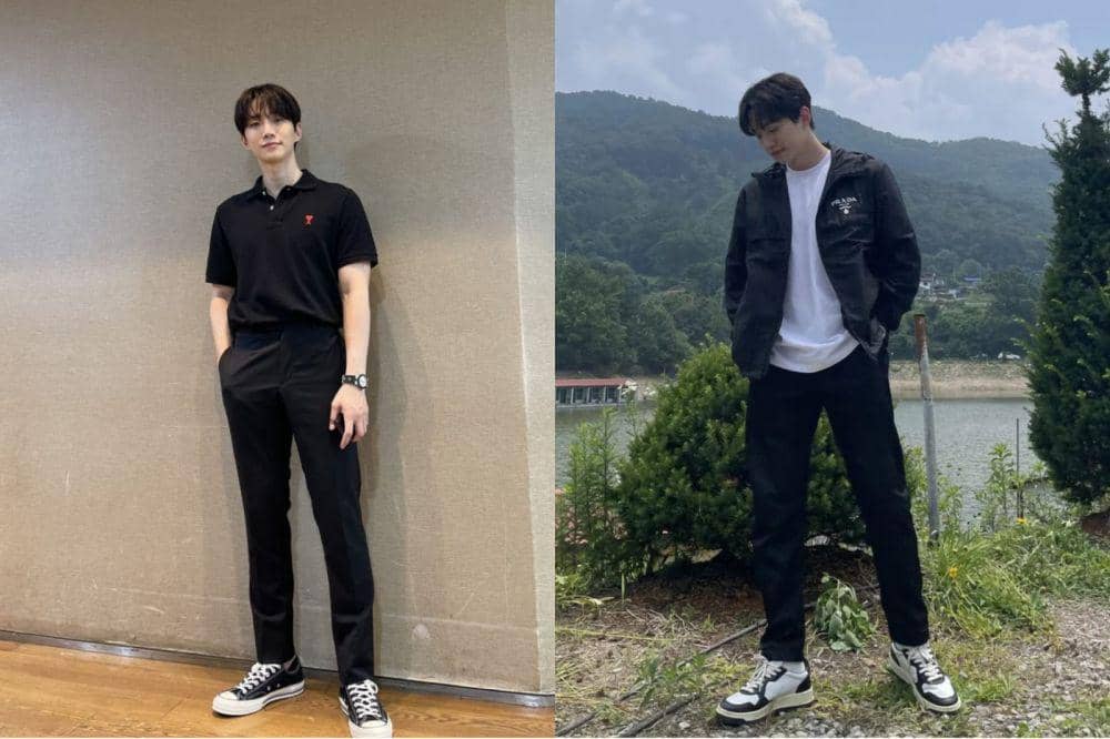 9 Ide Outfit ala Lee Jun Ho, Catchy dengan Warna Hitam dan Putih