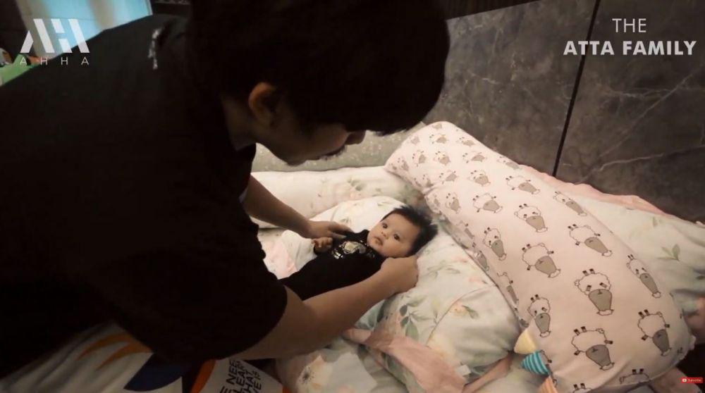 Atta potong rambut Ameena (youtube.com/atta halilintar)