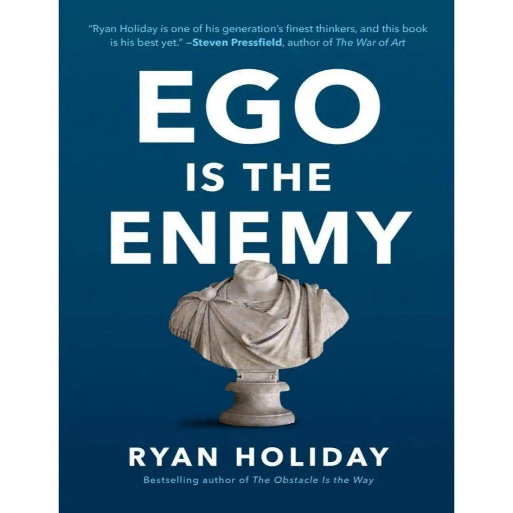 Ilustrasi cover buku Ego is My Enemy (instagram.com/la_ebookcollection)