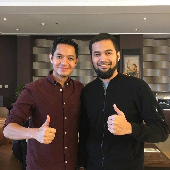Dude Harlino dan Teuku Wisnu (instagram.com/dude2harlino)