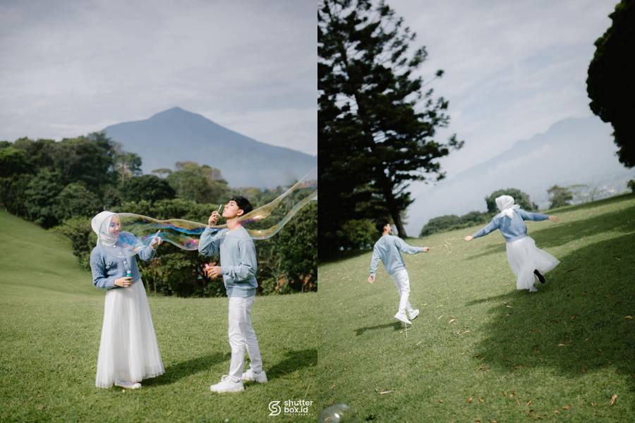 inspirasi foto prewedding outdoor (instagram.com/shutterbox.photography)