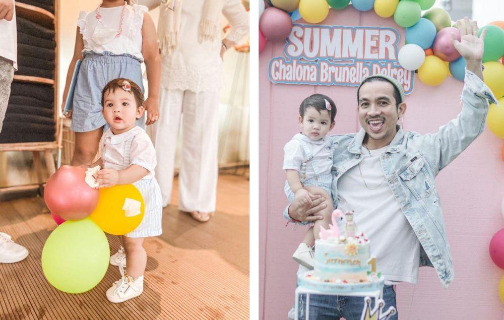 9 Potret Menawan Summer, Anak Ricky Komo yang Berusia 1 Tahun!