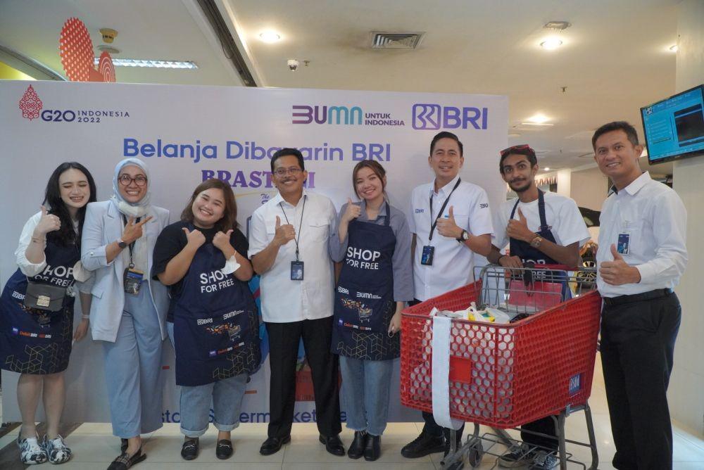 BRI Ajak Nasabah Medan Belanja Gratis di Berastagi Supermarket