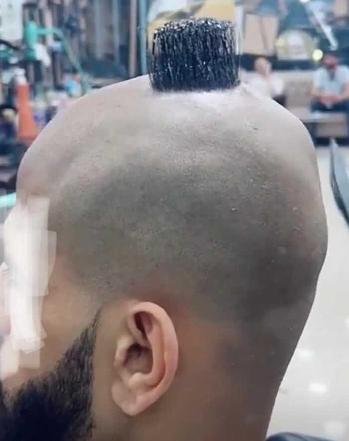 gaya rambut terabsurd (facebook.com/Christy Zavala)