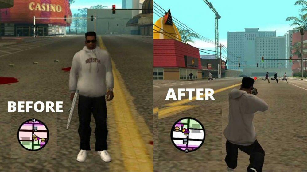 Musuh muncul (dok. Rockstar Games/GTA San Andreas)