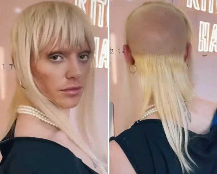 gaya rambut terabsurd (facebook.com/Georgina Bowyer)