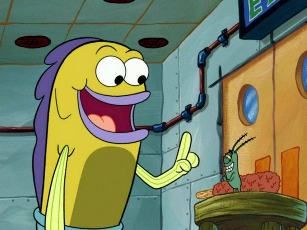 Plankton dapat pelanggan. (dok.Nickelodeon/SpongeBob SquarePants)