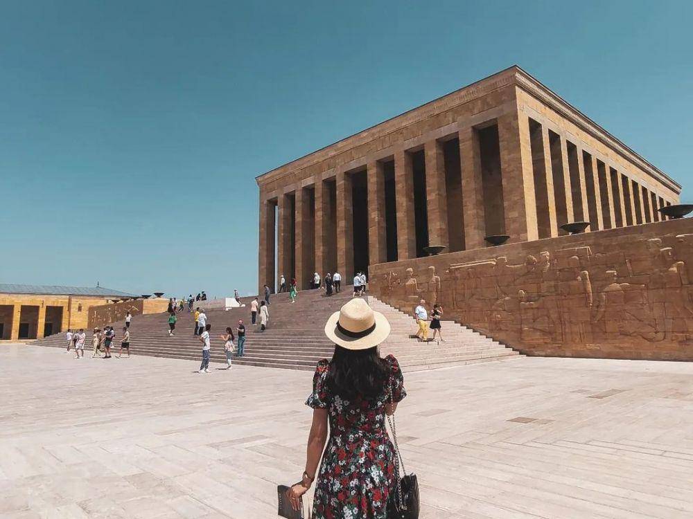 potret Anıtkabir (instagram.com/kzlgerdan__)