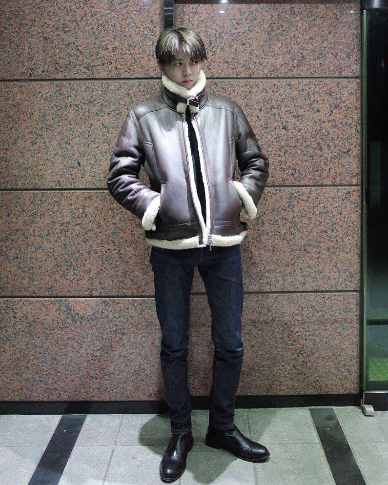 ide OOTD dengan jaket ala Joo Woo Jae (instagram.com/ophen28)