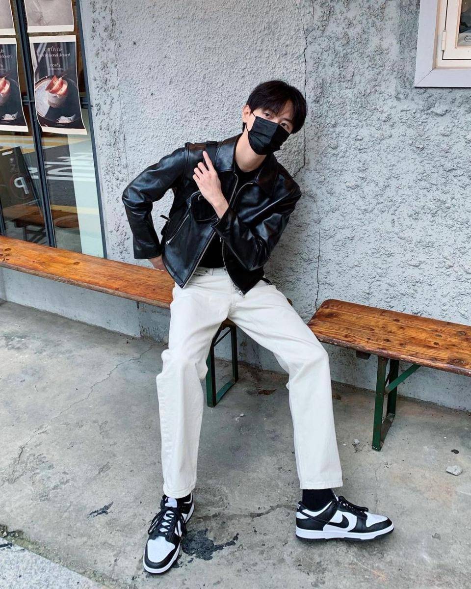 ide OOTD dengan jaket ala Joo Woo Jae (instagram.com/ophen28)