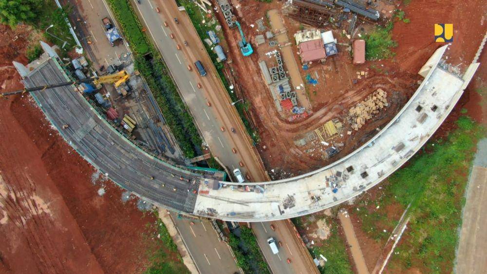 Jalan Tol Serpong-Balaraja. (dok. Kementerian PUPR)