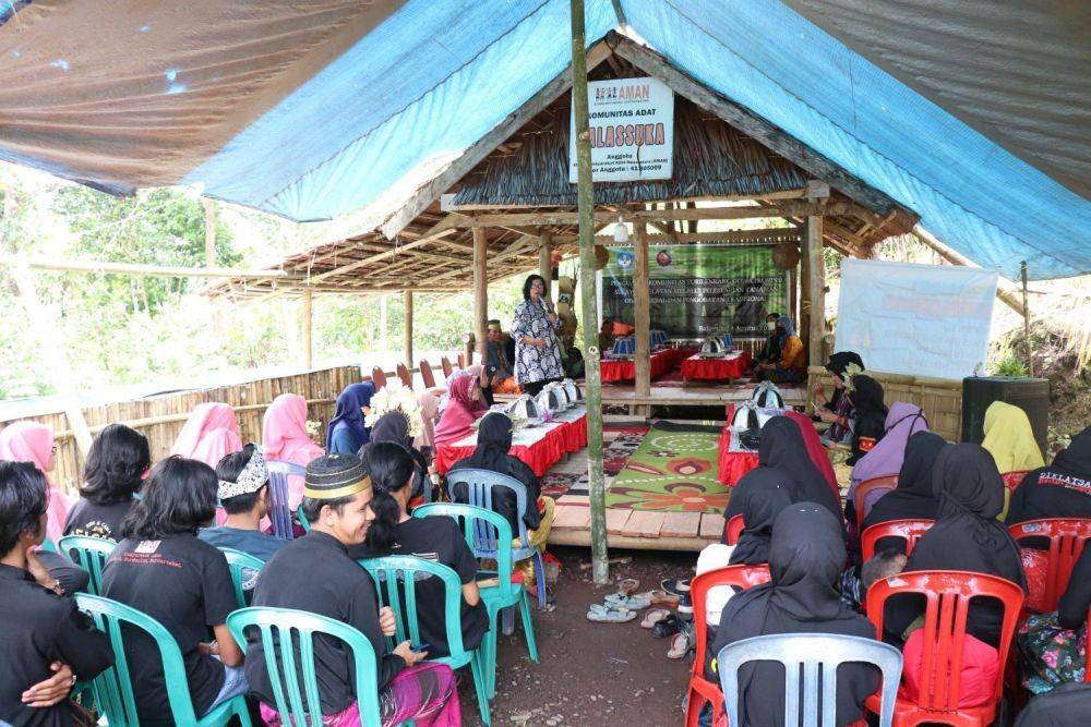 Workshop penguatan peran perempuan di masyarakat adat (dok. Kemendikbudristek)