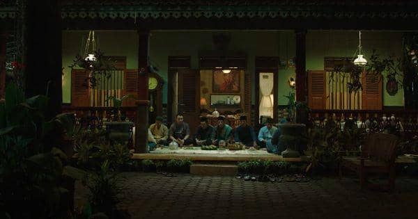 Acara tahlilan di kediaman keluarga Mumun ( Dok. Dee Company / Mumun )