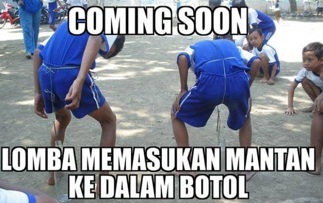 meme lomba-lomba Agustusan nyeleneh (facebook.com/tvllankz)
