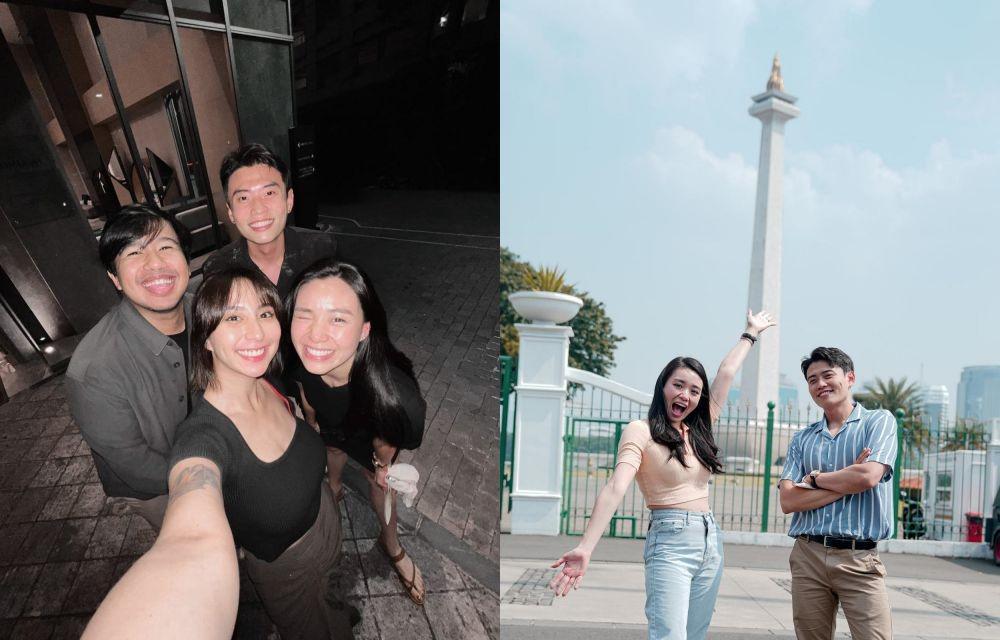 10 Momen Jang Hansol dan Istri di Indonesia, Ketemua Joshua Suherman