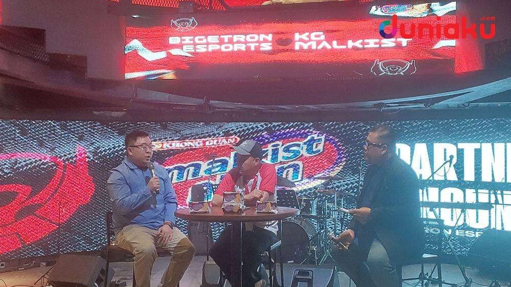 Kolaborasi Bigetron Esports dan Khong Guan Malkist. duniaku.com/Adhitya Daniel