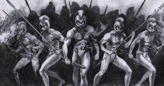 ilustrasi night marchers (instagram.com/huioheenalunorthshore)