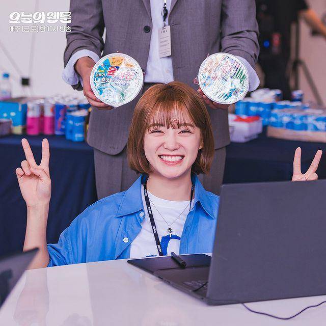 Sejeong di drama Today's Webtoon (instagram.com/sbsdrama.official)