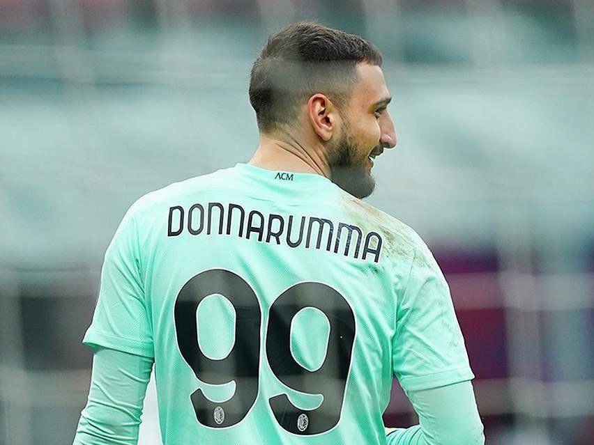 Gianluigi Donnarumma memakai nomor 99 di AC Milan. (instagram.com/gigiodonna99)