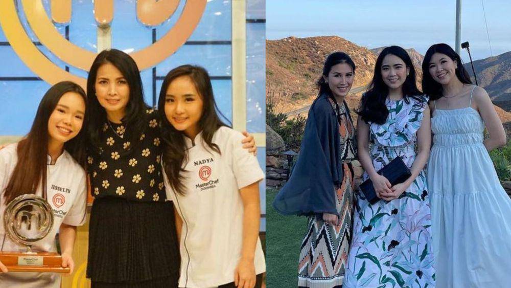 Gaya OOTD floral Liliana vs Jessica Tanoe (instagram.com/liliana_tanoesoedibjo | instagram.com/jessicatanoe