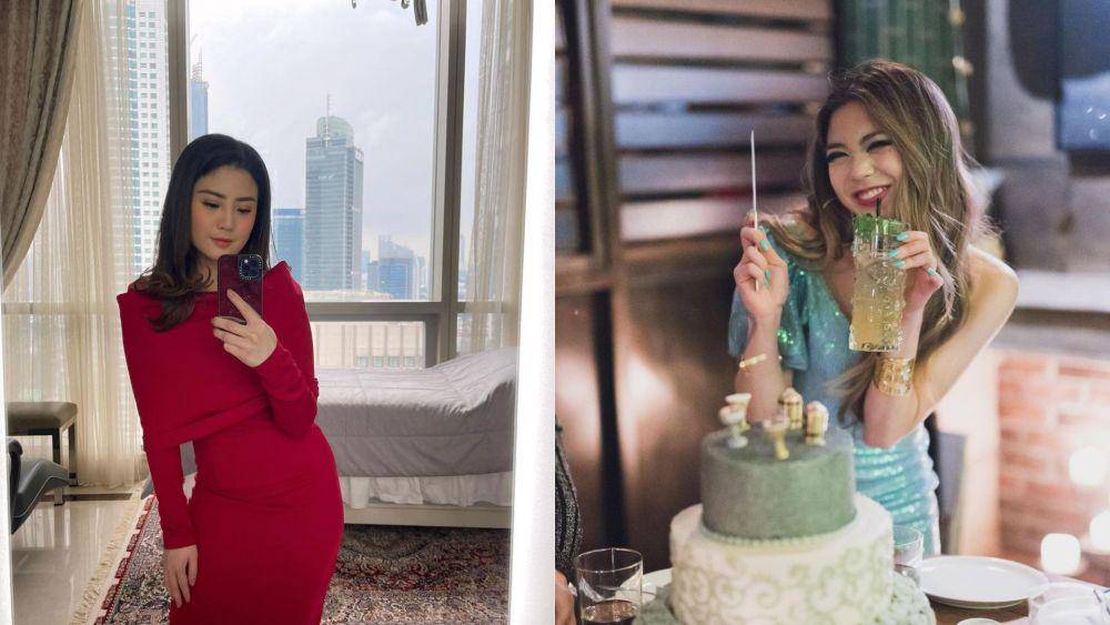 Adu gaya dress Valencia vs Clarissa (instagram.com/valenciatanoe | instagram.com/clarissatanoe