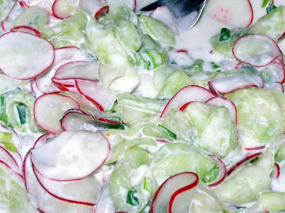 Ilustrasi mizeria salad (pixabay.com/ulami)
