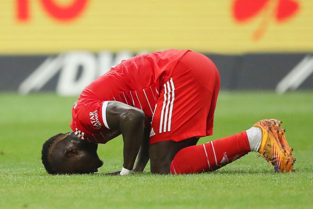 Sadio Mane bermain bersama Bayern Munich. (twitter.com/FCBayern_World)
