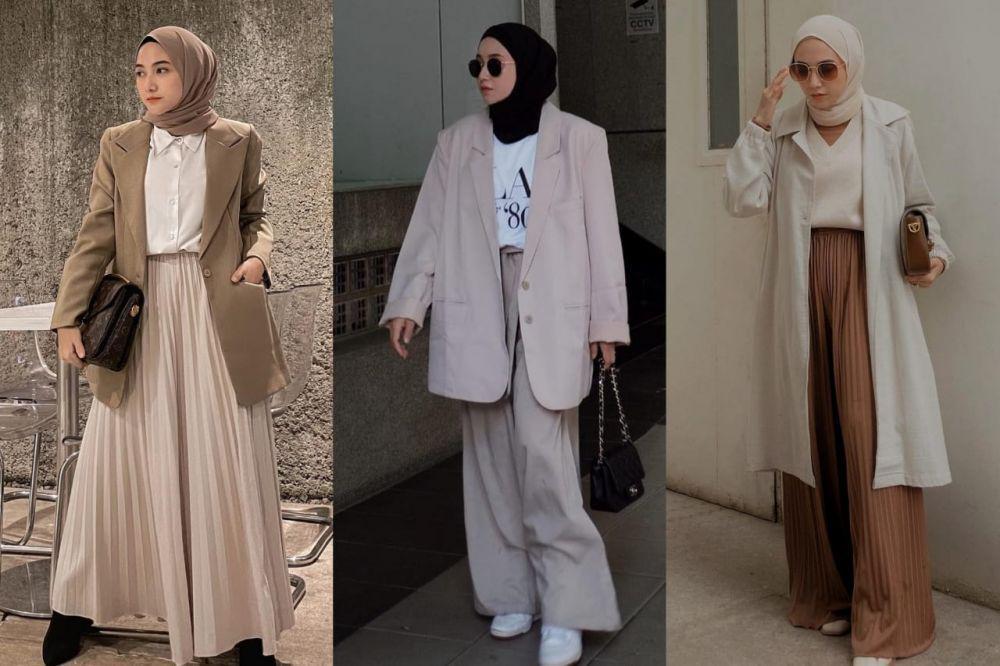 9 Ide Outfit Ngantor ala Nisa Cookie, Modis dan Hijab Friendly!