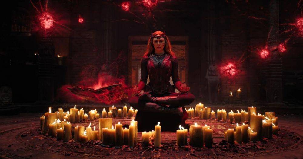 Scarlet Witch dengan kekuatan dari Darkhold (dok. MCU)