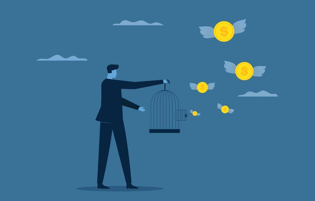 Ilustrasi Capital Outflow.