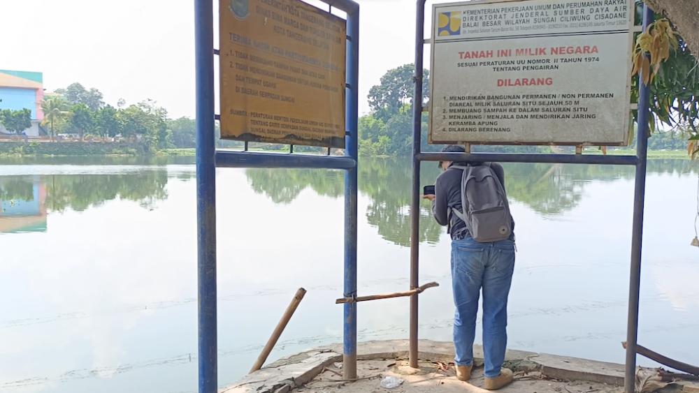 Pemetaan danau di Jabodetabekpunjur. (Dok. Perkumpulan OpenStreetMap Indonesia)