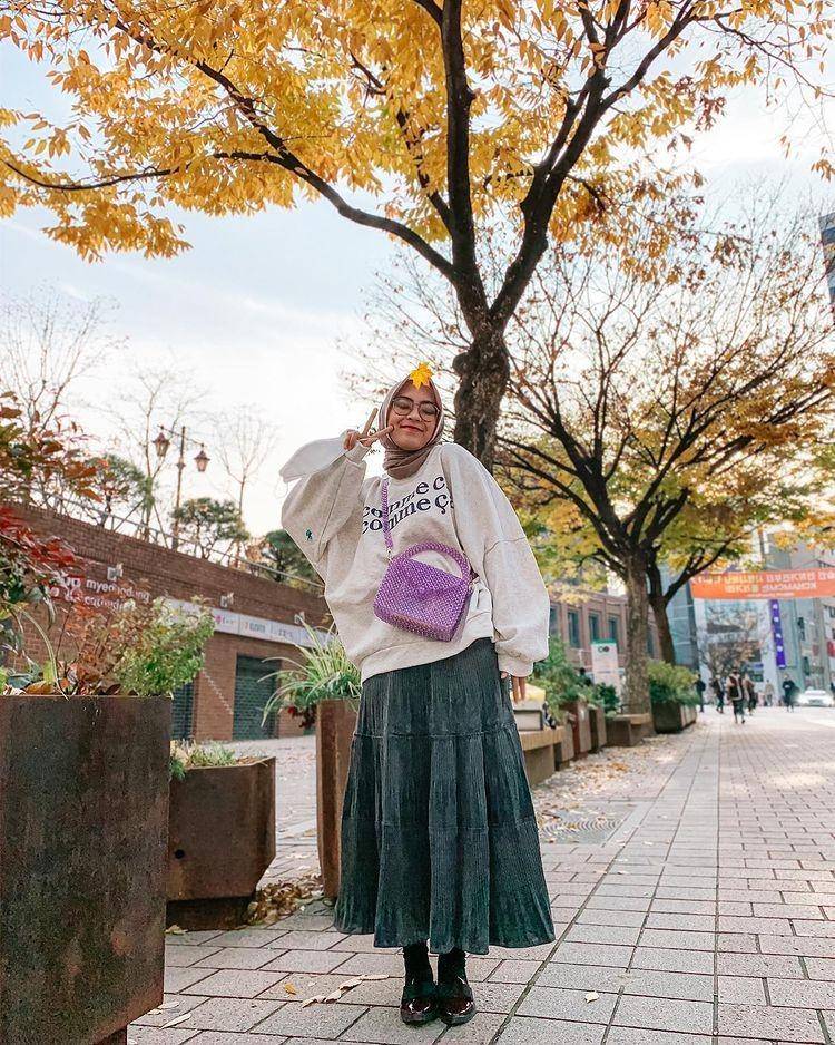padu padan rok ala Bianca Kartika (instagram.com/biancakartika)