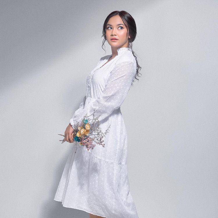 Ilustrasi outfit Mahalini (instagram.com/mahaliniraharja)