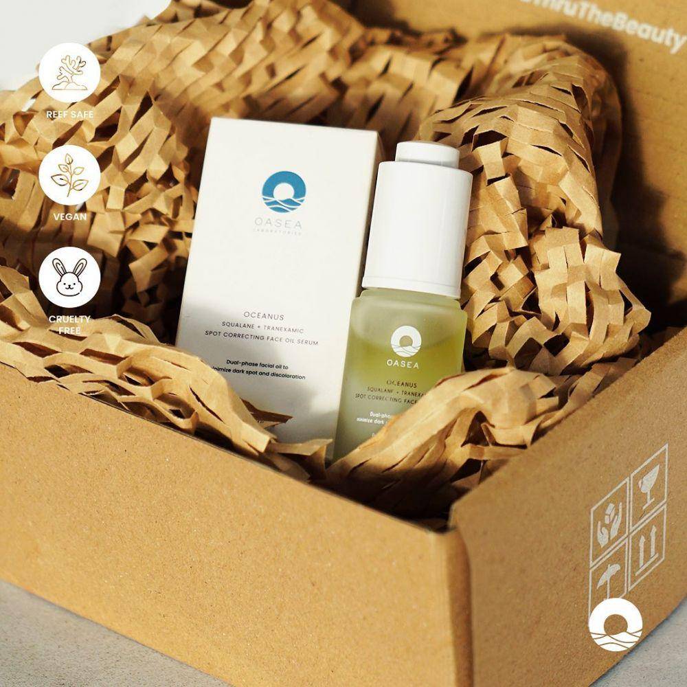 Oasea Oceanus Squalane + Tranexamic Spot Correcting Face Oil Serum (instagram.com/oasea.id)