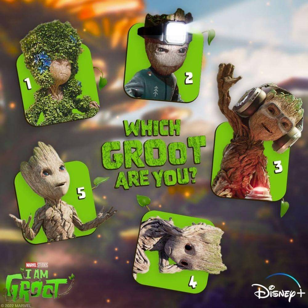 I Am Groot (instagram.com/marvelstudios)
